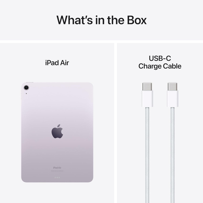 Apple iPad Air 2024 (WiFi, M2 Chip, 13-inch, 1TB, 6th Generation) - Purple