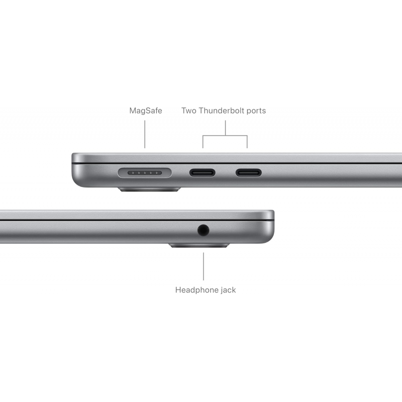 Apple MacBook Air 2024 (13.6-inch, M3, 8GB + 256GB SSD) - Space Grey