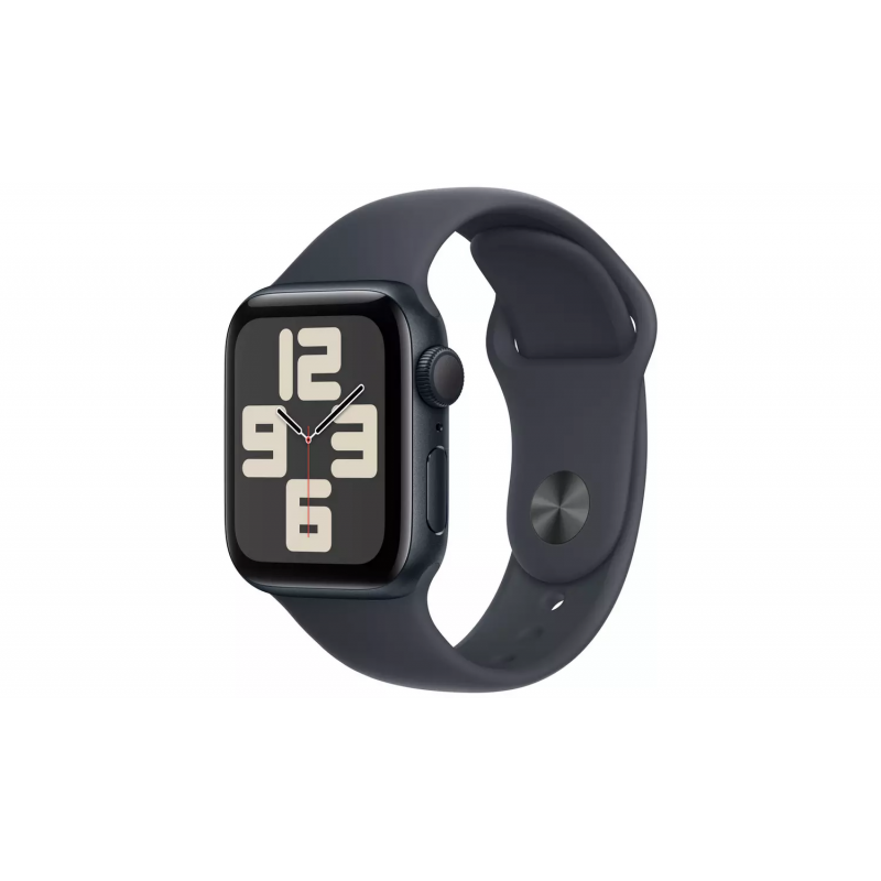 Apple Watch SE 2024 2nd Generation (GPS, 40mm) - Midnight Aluminium Case with S/M Midnight Sport Band