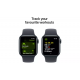 Apple Watch SE 2024 2nd Generation (GPS, 40mm) - Midnight Aluminium Case with M/L Midnight Sport Band