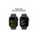 Apple Watch SE 2024 2nd Generation (GPS, 44mm) - Midnight Aluminium Case with S/M Midnight Sport Band