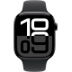 Apple Watch Series 10 (GPS, 46mm) - Jet Black Aluminium Case with M/L Black Sport Band