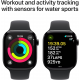 Apple Watch Series 10 (GPS, 46mm) - Jet Black Aluminium Case with S/M Black Sport Band