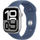 Apple Watch Series 10 (GPS, 42mm) - Silver Aluminium Case with M/L Denim Band