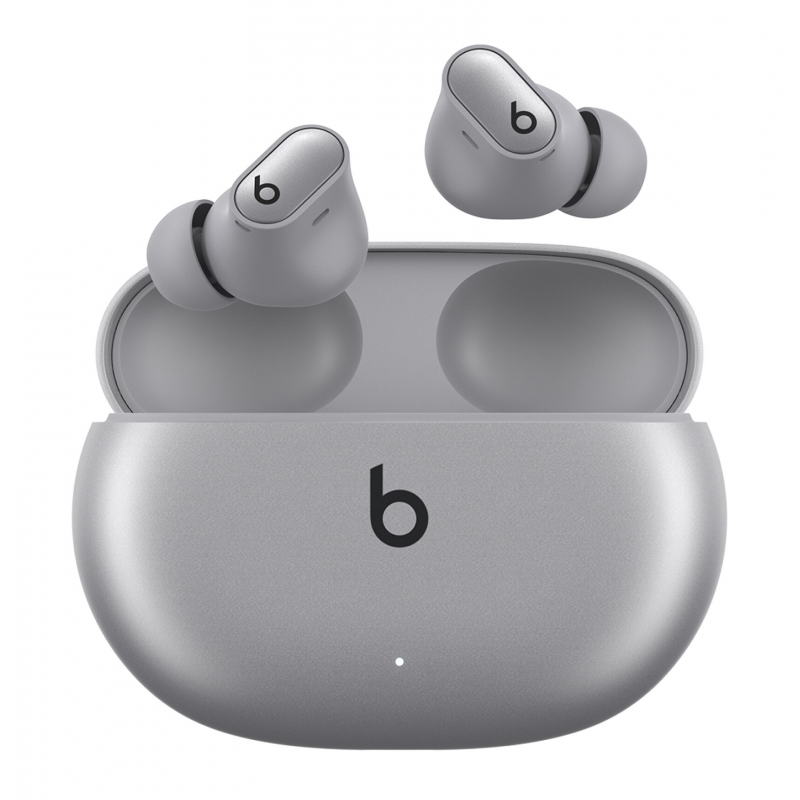 Beats Studio Buds + (2023) True Wireless Noise Cancelling Earbuds - Silver