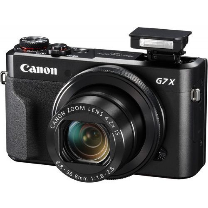 Canon PowerShot G7 X Mark II compact camera = Black