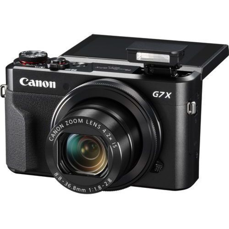 Canon PowerShot G7 X Mark II compact camera = Black