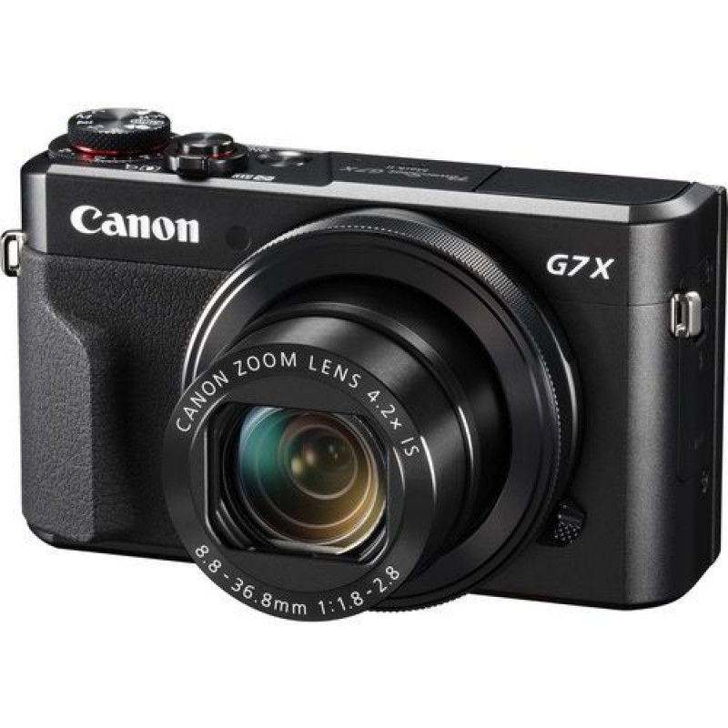 Canon PowerShot G7 X Mark II compact camera = Black