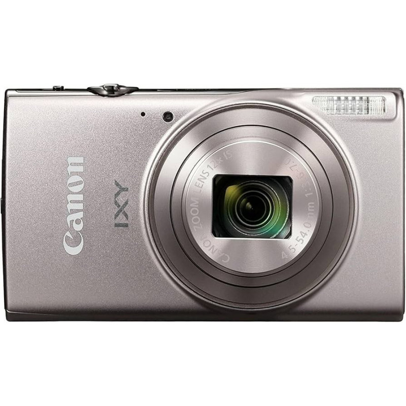 Canon IXUS 285 HS (IXY650) 20.2MP 12x Zoom Compact Digital Camera - Silver