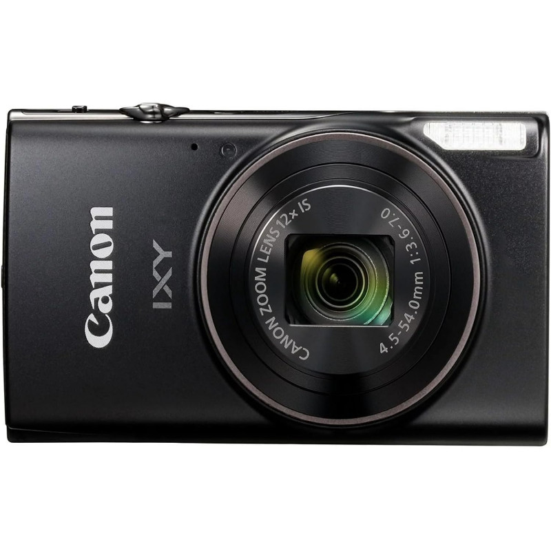 Canon IXUS 285 HS (IXY650) 20.2MP 12x Zoom Compact Digital Camera - Black