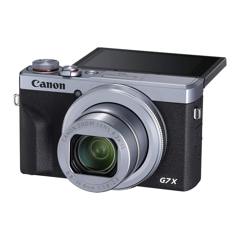 Canon Powershot G7X Mark III Digital Camera - Silver