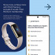 Fitbit Luxe Activity Tracker - Lunar White / Soft Gold Stainless Steel