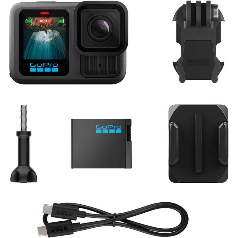 GoPro HERO13  Waterproof Action Camera - Black