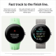 Google Pixel Watch 3 Wi-Fi (45mm) - Matte Black Aluminium Case with Obsidian Active Band