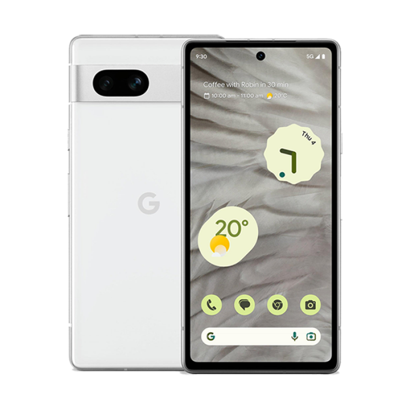 Google Pixel 7a 5G Smartphone ( Dual-Sim, 8+128GB) - Snow