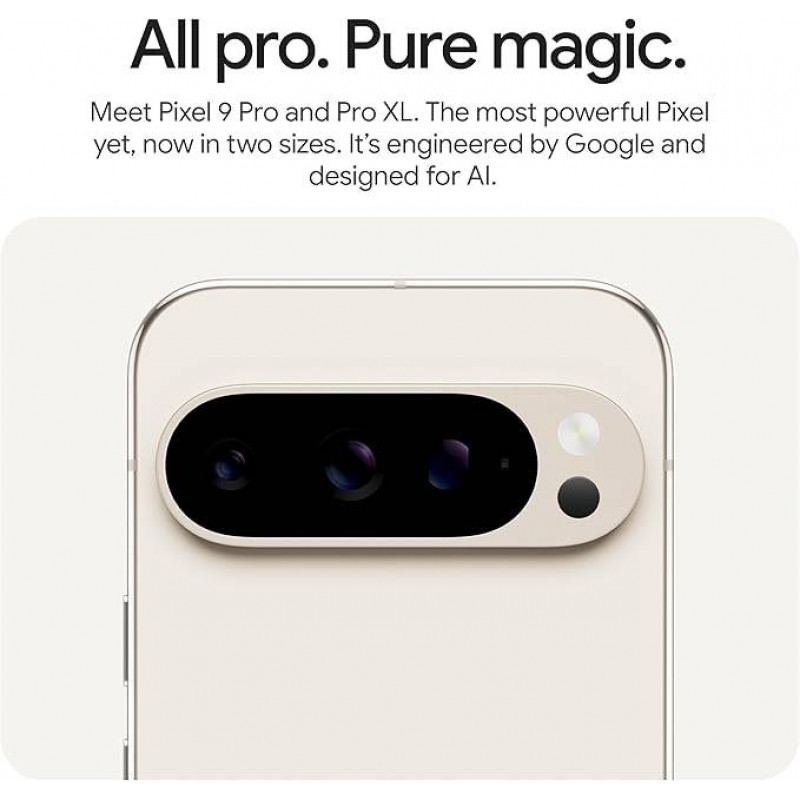 Google Pixel 9 Pro XL 5G Smartphone (16+512GB) - Porcelain