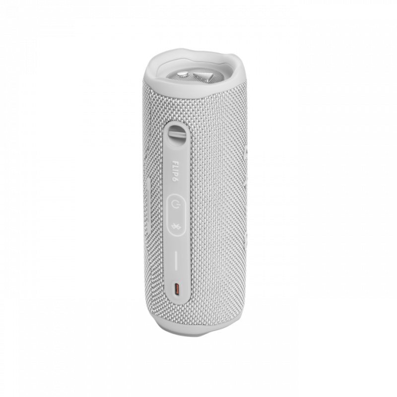 JBL Flip 6 Portable Waterproof Bluetooth Speaker - White