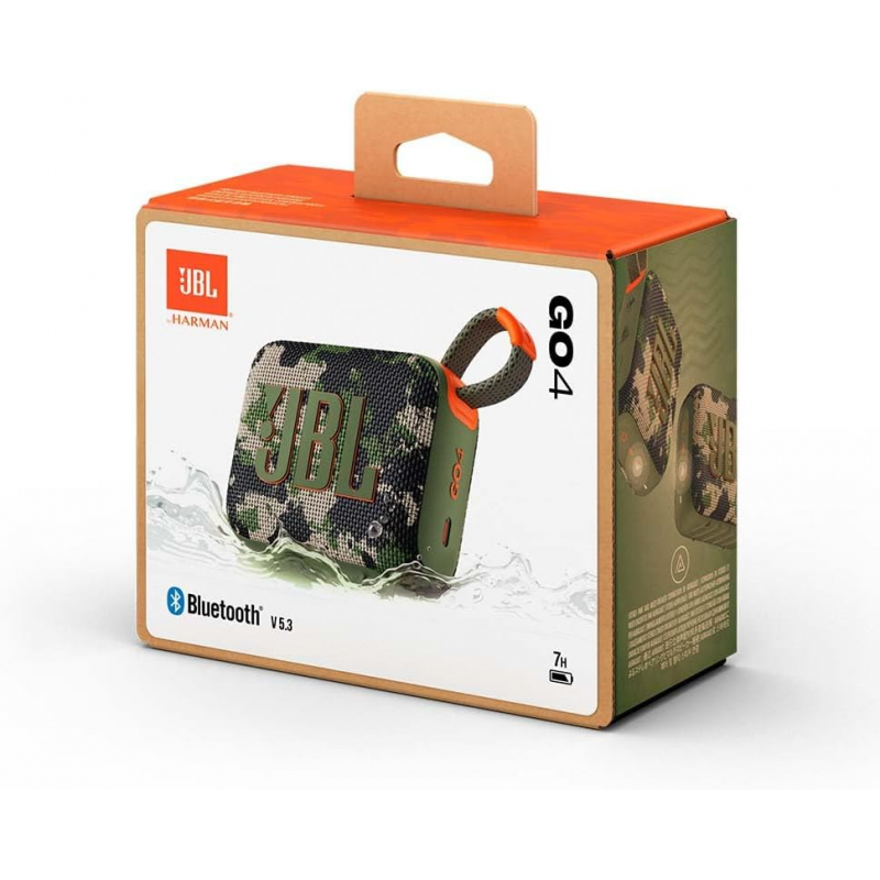 JBL GO 4 Ultra-Portable Bluetooth Speaker -  Camouflage