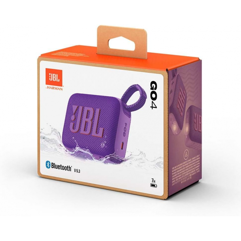 JBL GO 4 Ultra-Portable Bluetooth Speaker -  Purple