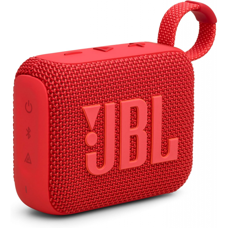 JBL GO 4 Ultra-Portable Bluetooth Speaker - Red