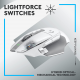 Logitech G502 X Lightspeed Wireless Gaming Mouse -White