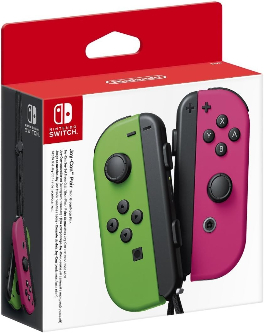 Nintendo Switch Joy-Con (Left & Right, Wireless) - Neon  - Ourfriday