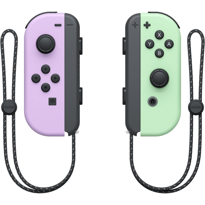 Nintendo Switch Joy-Con (Left & Right, Wireless)  - Pastel Purple/Pastel Green