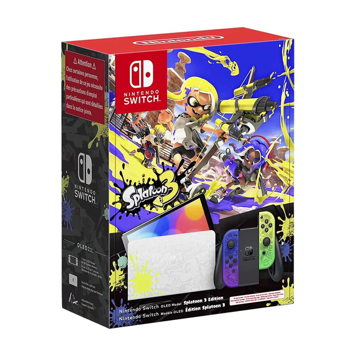 Nintendo deals Switch OLED Splatoon Tablet for PARTS