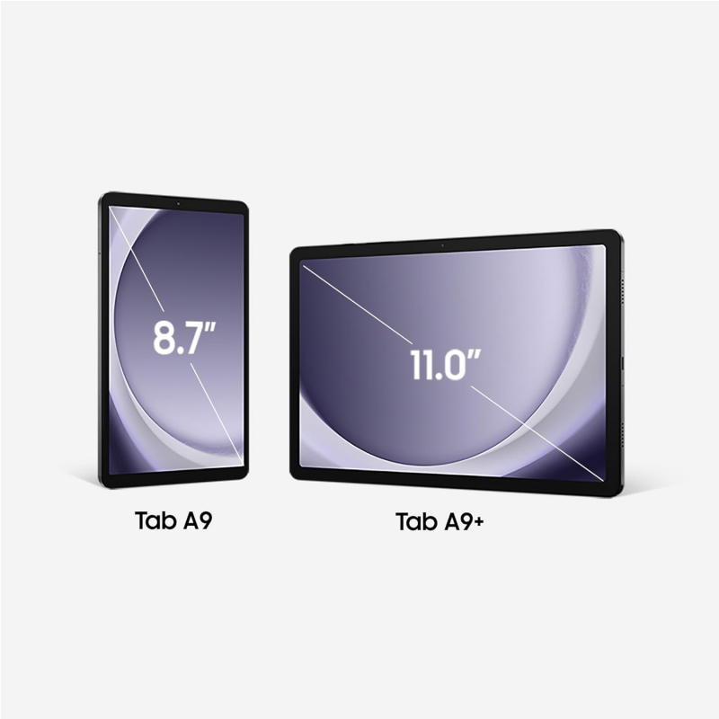 Samsung Galaxy Tab A9 (4+64GB, Wi-Fi) Tablet - Silver