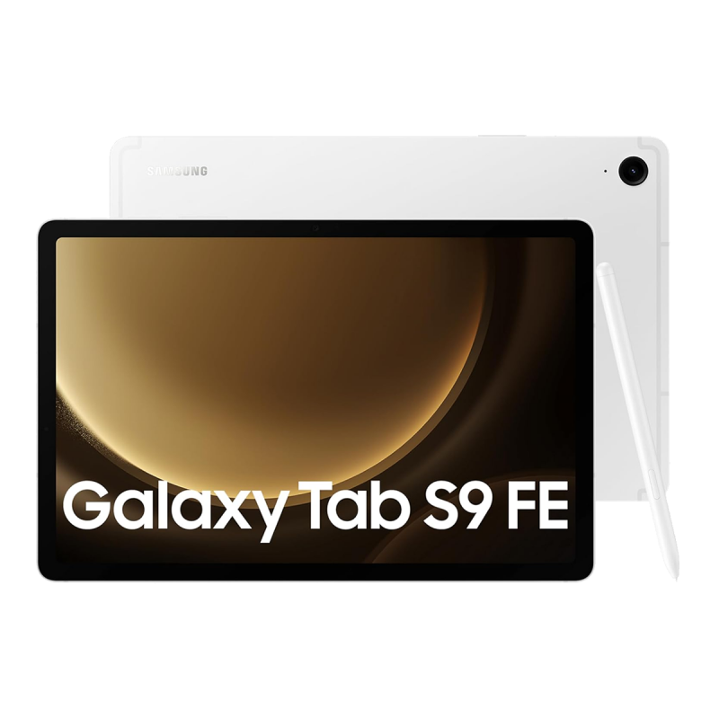 Samsung Galaxy Tab S9 FE (5G, 6+128GB, S Pen Included) - Silver