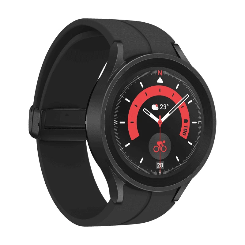 Samsung Galaxy Watch 5 Pro Smart Watch (Bluetooth, 45mm) - Black Titanium
