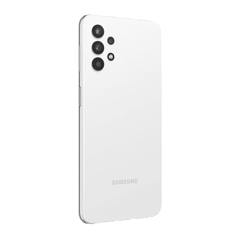 Samsung Galaxy A32 Android Smartphone (4G, 6+128GB) - Awesome White