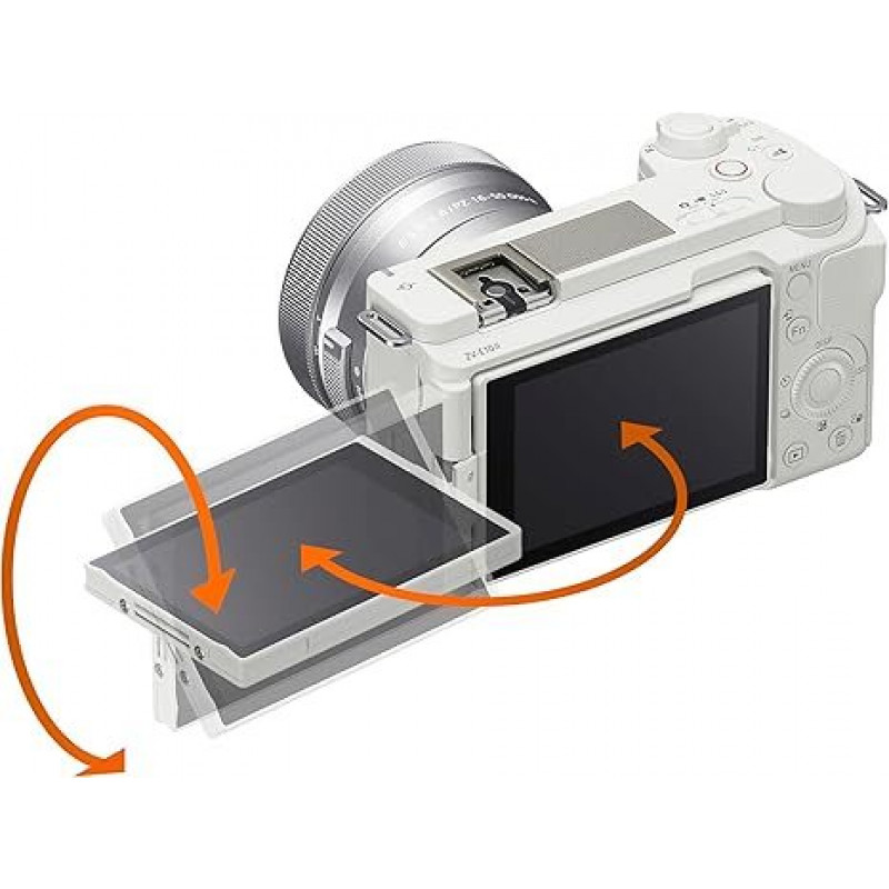 Sony ZV-E10 II vlog camera - White