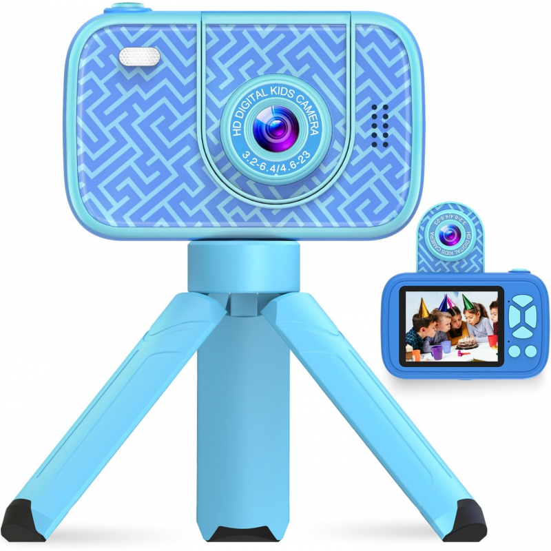 HOFIT Kids Camera with Flip-up Lens