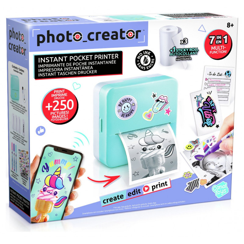 Photo Creator Instant Pocket Printer