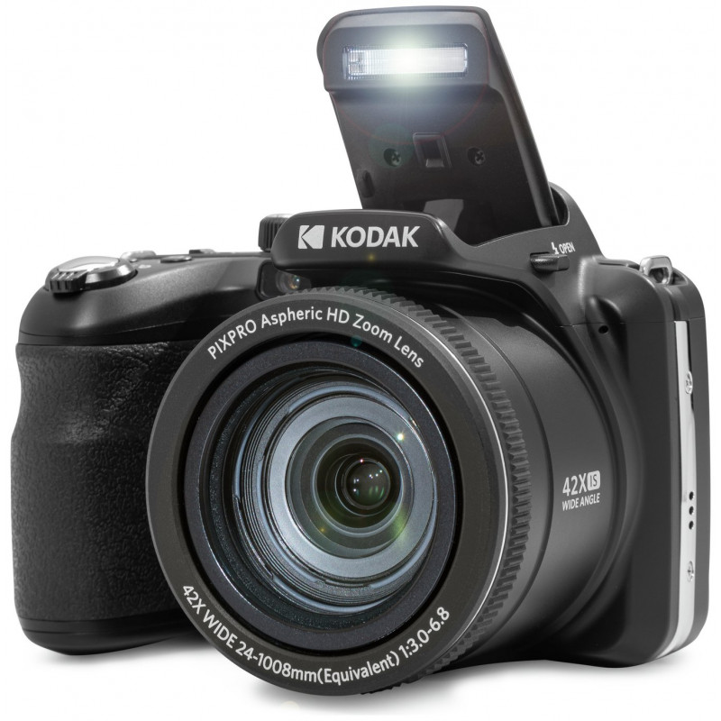 KODAK PIXPRO AZ425 20MP 42x Zoom Bridge Camera - Black