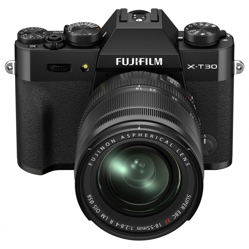 Fujifilm X-T30 II Mirrorless Camera with 18-55mm Lens-Black