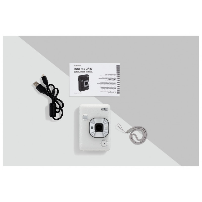 instax Mini LiPlay Instant Camera - White