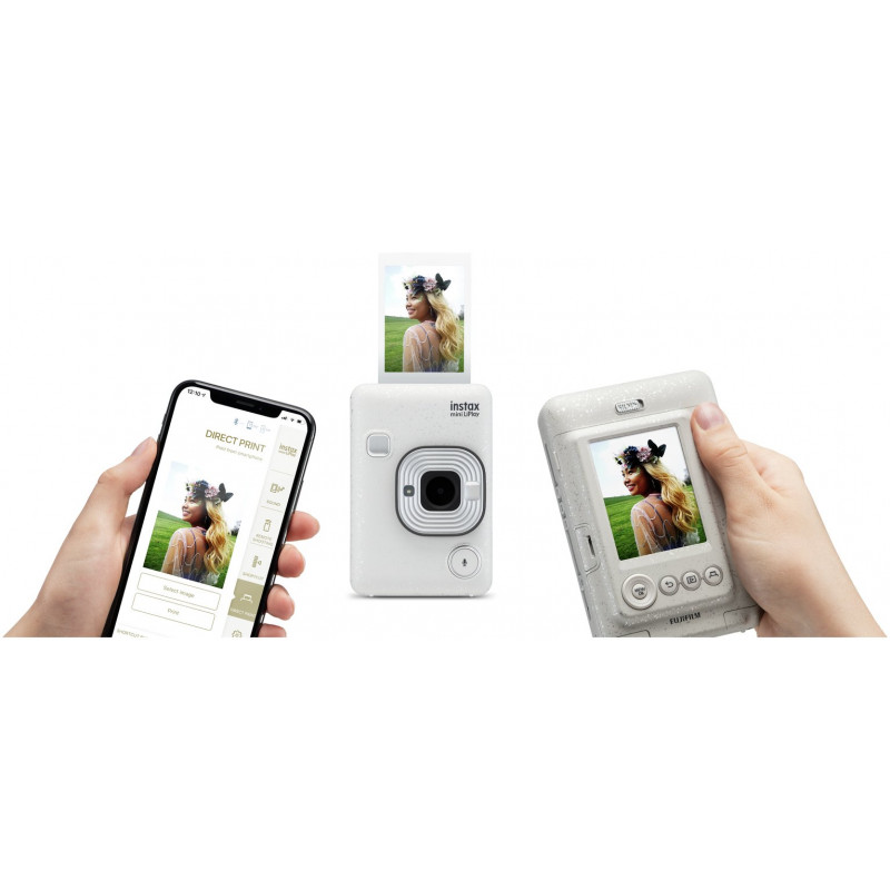 instax Mini LiPlay Instant Camera - White