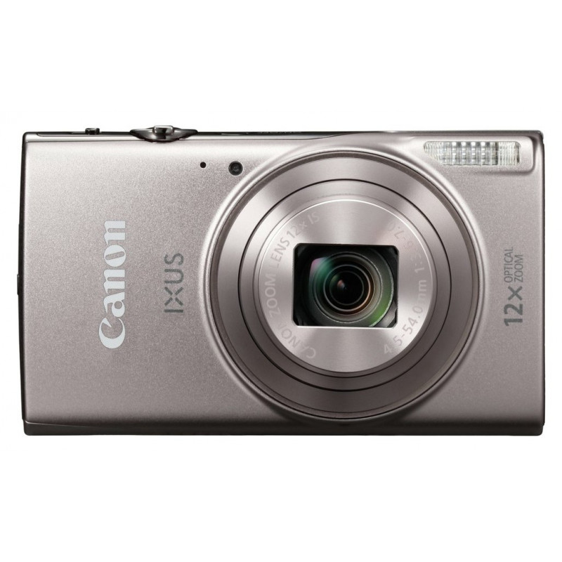 Canon IXUS 285 HS (IXY650) 20.2MP 12x Zoom Compact Digital Camera - Silver