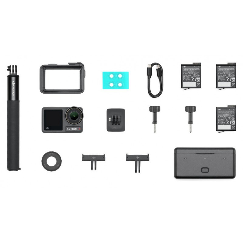 DJI Osmo Action 4 Adventure Combo Action Camera