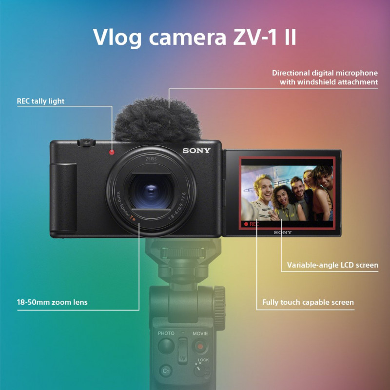 Sony Z-V1 II Compact Vlogging Camera