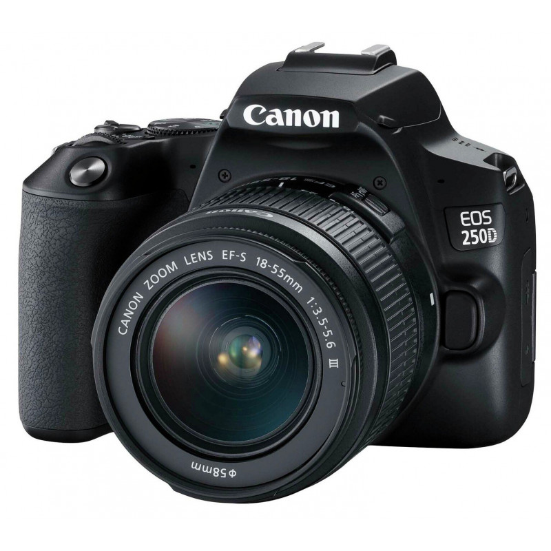 Canon EOS 250D DSLR Camera Body with 18-55mm DC Lens