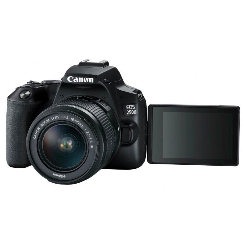 Canon EOS 250D DSLR Camera Body with 18-55mm DC Lens