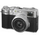 Fujifilm X100VI Mirrorless Camera with Lens - Silver