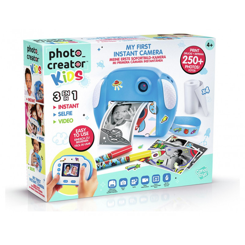 Photo Creator Kids Instant Camera Blue