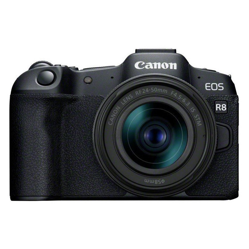 Canon EOS R8 Mirrorless Camera with RF 24-50mm Lens