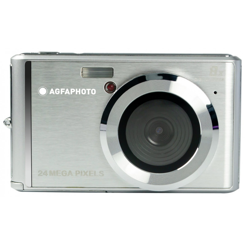 AGFA PHOTO DC5500 24MP 8x Zoom Compact Digital Camera Silver