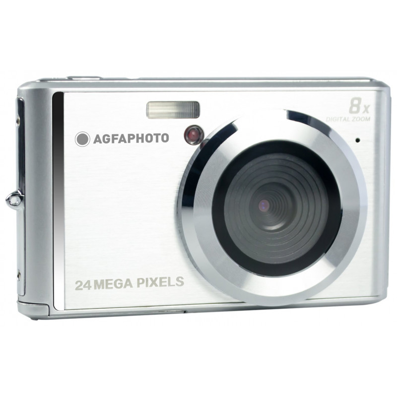 AGFA PHOTO DC5500 24MP 8x Zoom Compact Digital Camera Silver