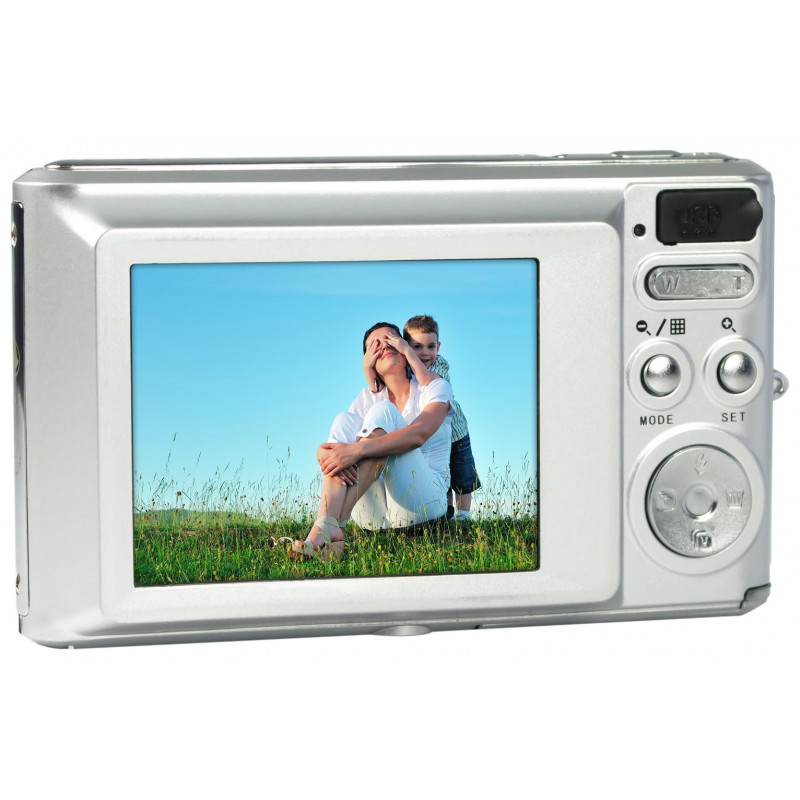 AGFA PHOTO DC5500 24MP 8x Zoom Compact Digital Camera Silver